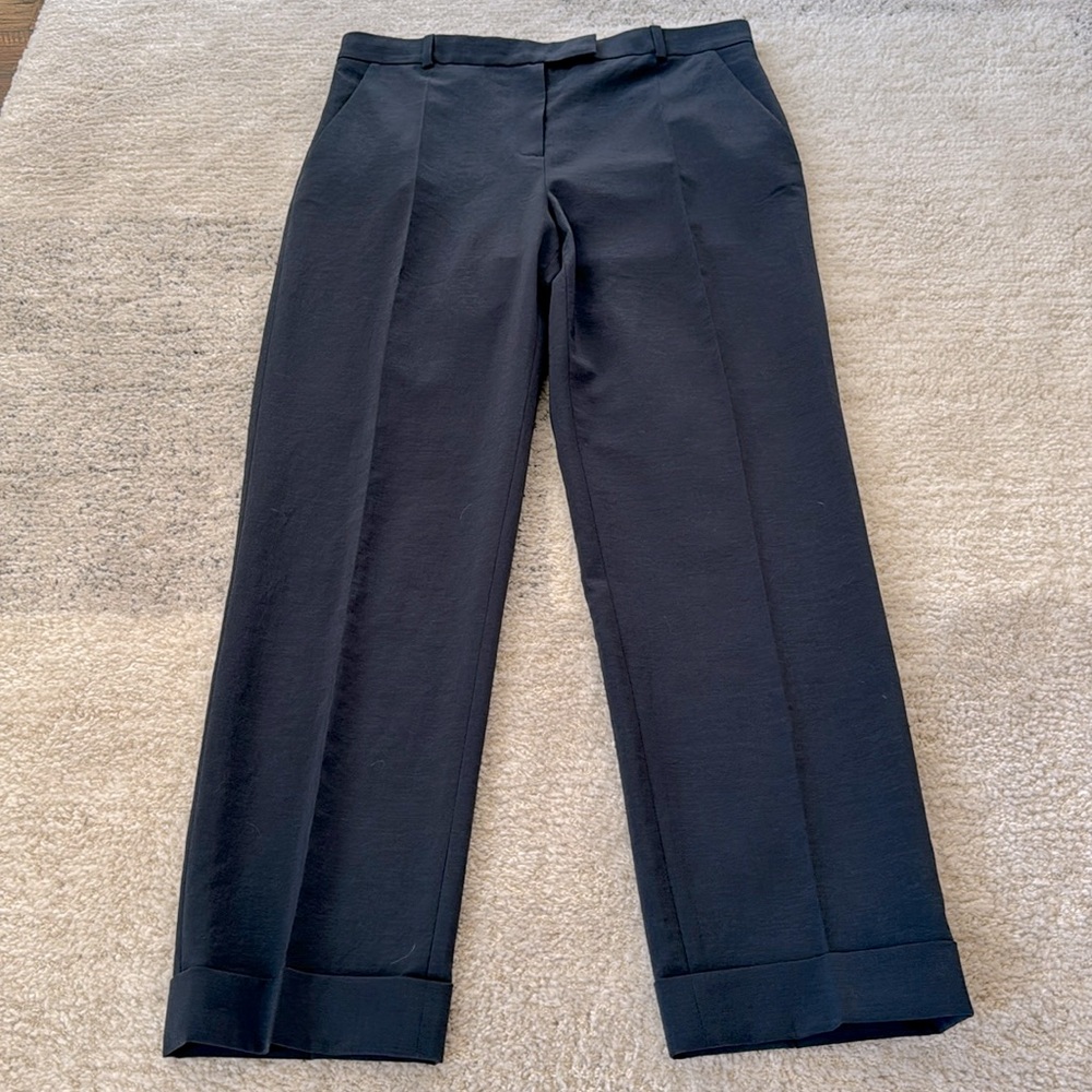 NWOT, COS straight pants, size 4, dark grey
